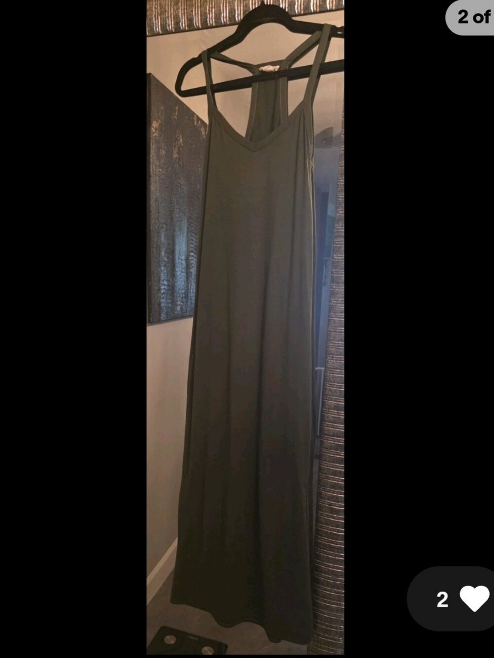 Capella Maxi Dress in Green